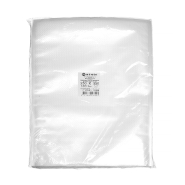Pungi gofrate 250x350mm, Hendi, pentru depozitarea produselor, pentru masini de ambalat tip banda, 100 buc