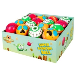 Minge super saritoare cu figuri amuzante din cauciuc Waboba Bouncing Head