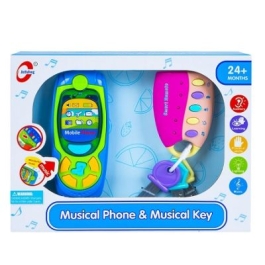 Telefon mobil  chei cu lumina si sunet