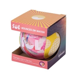 Minge saritoare pe apa Sol ball schimbatoare de culori