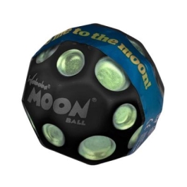 Minge hiper saritoare Dark Side of Moon neagra cu pete colorate