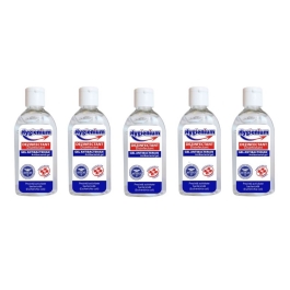 Pachet Hygienium Virucid Gel dezinfectant maini 5x50 ml, avizat de Ministerul Sanatatii