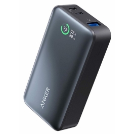 Baterie externa Anker 533 PowerCore 10.000 mAh, 30W, Power IQ 3.0, PowerDelivery, 2x USB-C, 1x USB-A, Negru