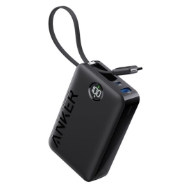 Acumulator extern Anker 335 PowerCore 20K, 22.5W, USB-C, USB-A, PowerDelivery, cablu USB-C