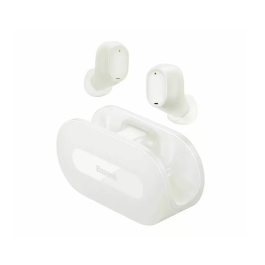 Casti wireless Baseus Bowie EZ10, True Wireless, Bluetooth 5.3, Alb
