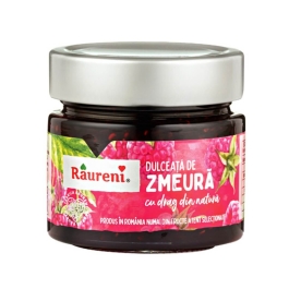 Dulceata de zmeura, 270 g, Raureni