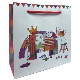 Punga cadou hartie 20x20x8 cm