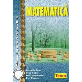 Manual Matematica pentru clasa a 8-a - Corneliu Savu