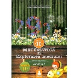 Matematica si explorarea mediului - auxiliar clasa a II-a Sem. II (varianta A, C-PRES 2015) -Florin Paraiala