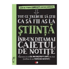 Tot ce trebuie sa stii ca sa fii as la stiinte intr-un ditamai caietul de notite